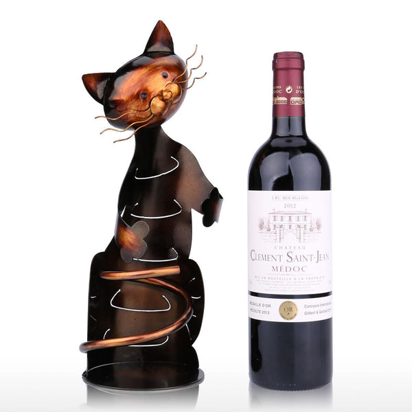 Cat Wine Bottle Holder