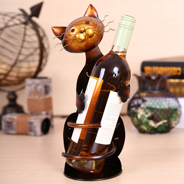 Cat Wine Bottle Holder