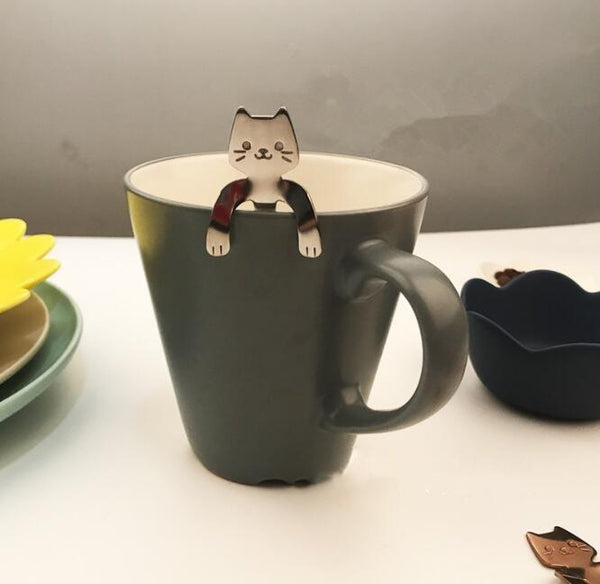 Cute Cat Coffee & Tea Spoons