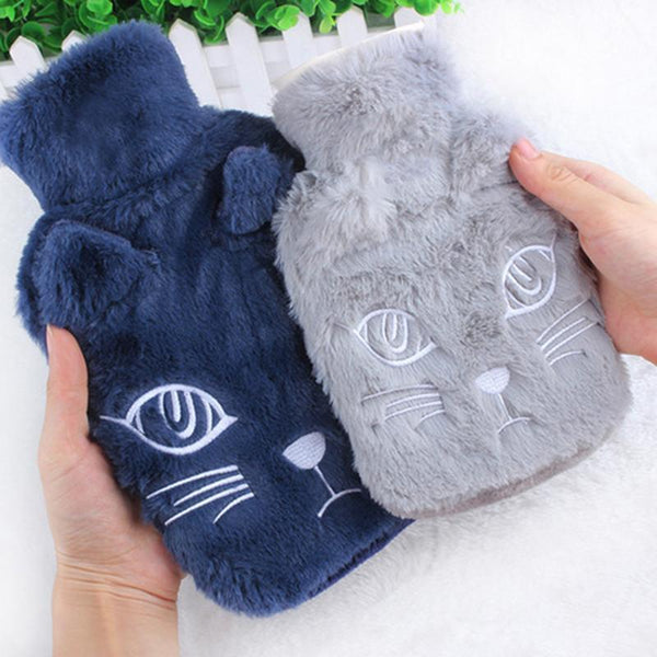 Purrfect Hot Water Bottle & Cover