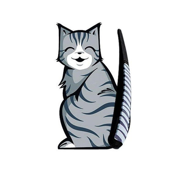 Funny Cat Window Decal - Wiper Blade Sticker