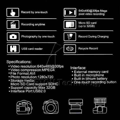 Mini HD Cat Collar Camera