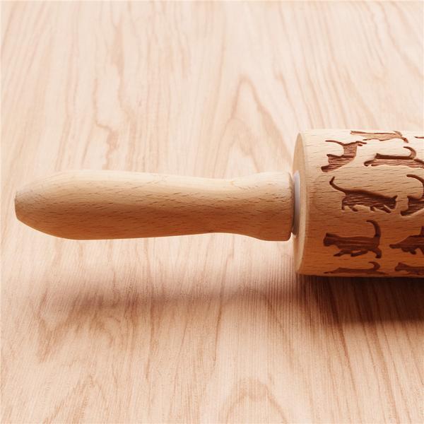 Embossing Cat Patterns Rolling Pins