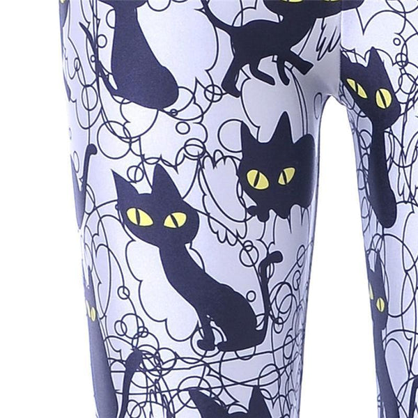 Black Cats Leggings