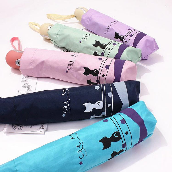Cat Print Umbrella