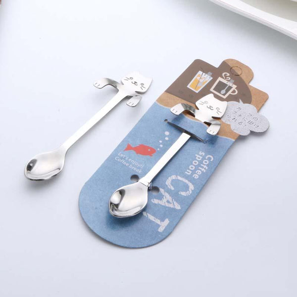 Cute Cat Coffee & Tea Spoons