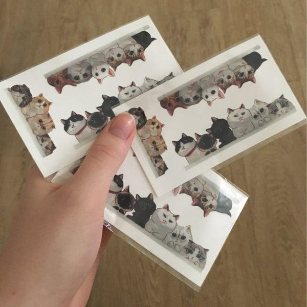 Waterproof Temporary Cat Tattoo Stickers
