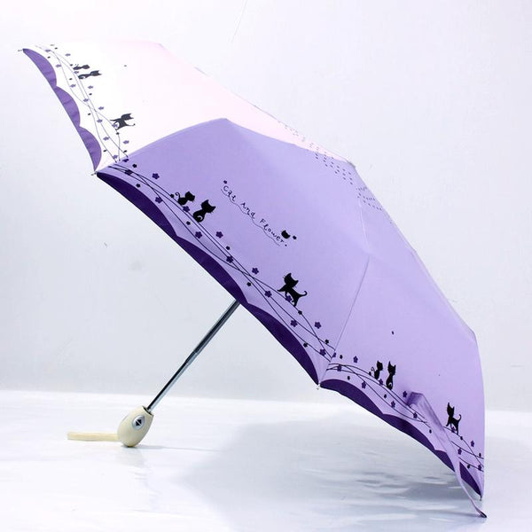 Cat Print Umbrella
