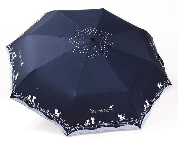 Cat Print Umbrella