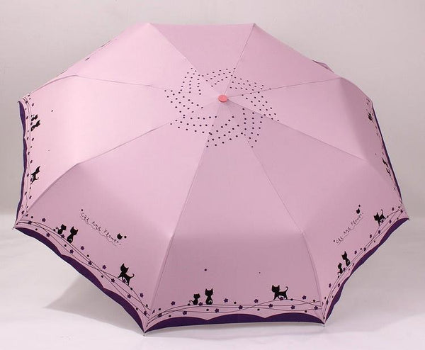 Cat Print Umbrella