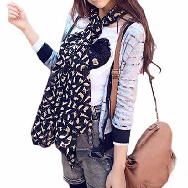 Chiffon Cat Scarf