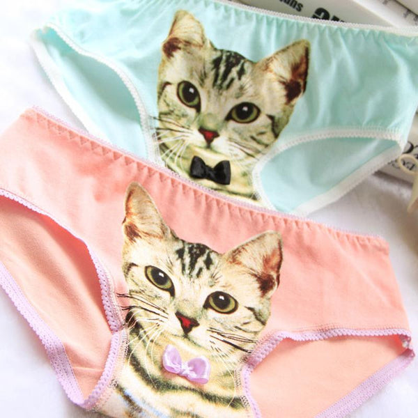 3D Cotton Cat Underwear