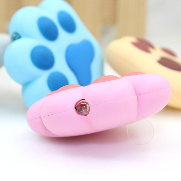 Cute Cat Paw LED Keychain with Sound