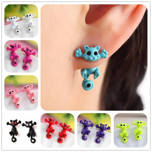 Cuddly Cat Earrings