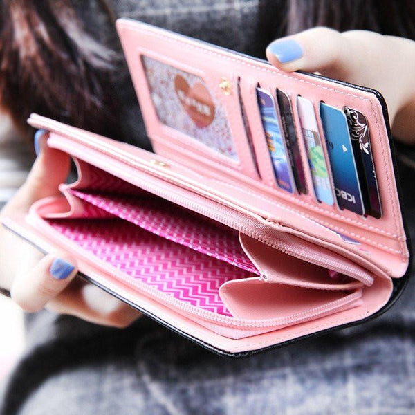 Adorable Cat Pattern Wallets