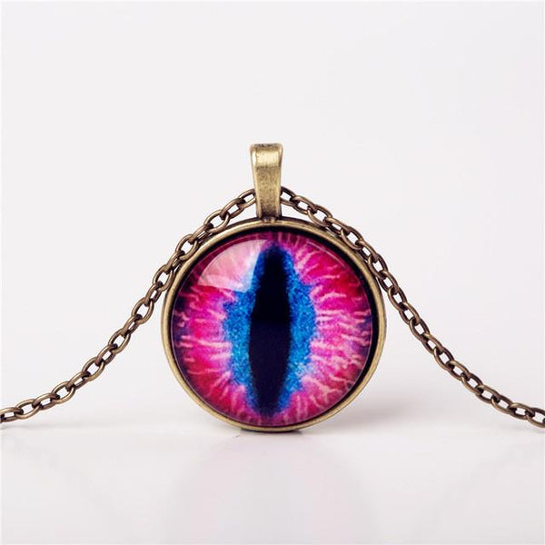 Vintage Cat Eye Necklace