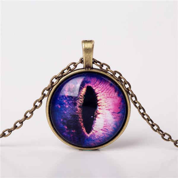 Vintage Cat Eye Necklace