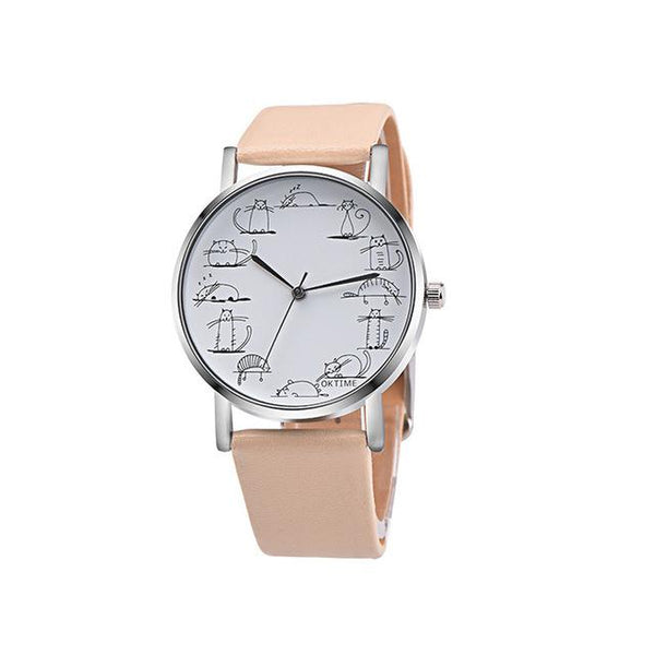 Women's Cute Cats Quartz Wrist Watch