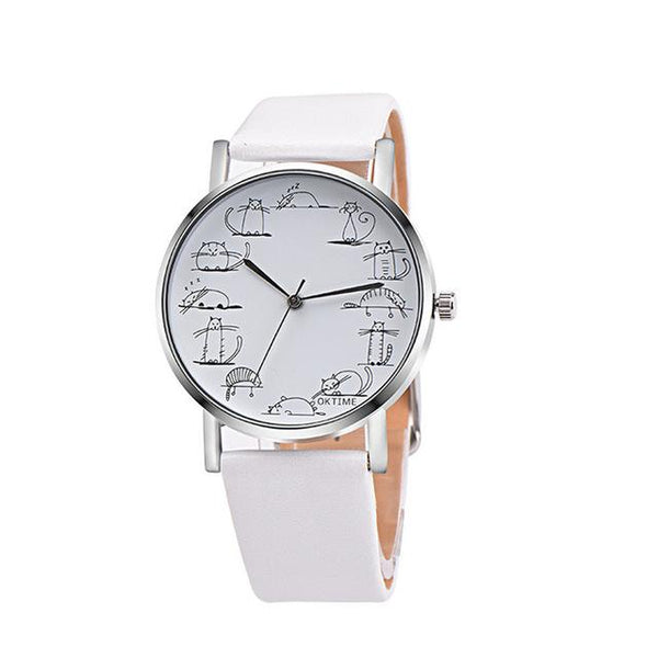Women's Cute Cats Quartz Wrist Watch