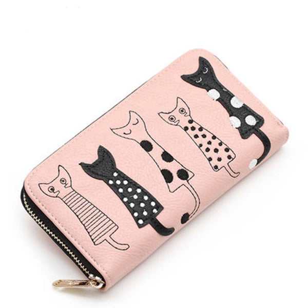 5 Cat Friends Wallet