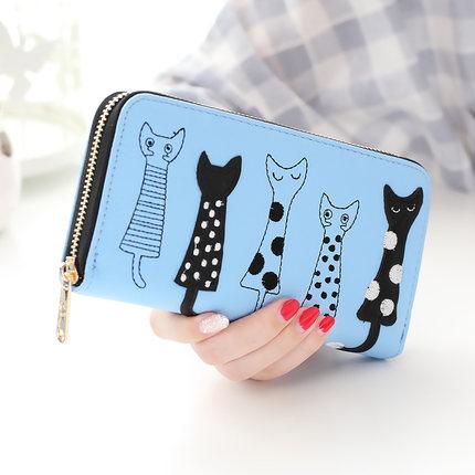 5 Cat Friends Wallet