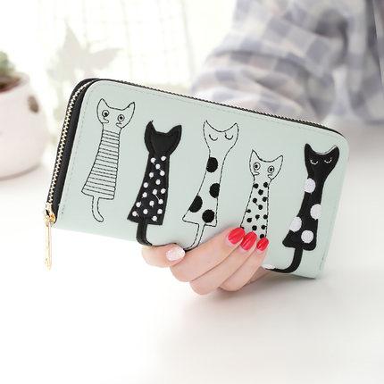 5 Cat Friends Wallet