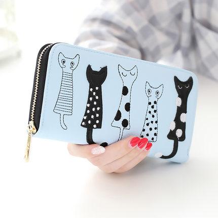 5 Cat Friends Wallet