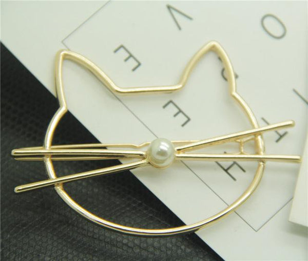 Cute Cat Hair Clips