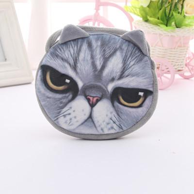 Cute 3D Cat Printed Small Handbag Satchel