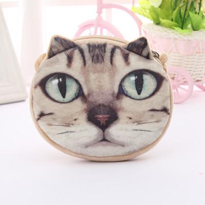 Cute 3D Cat Printed Small Handbag Satchel