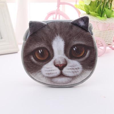 Cute 3D Cat Printed Small Handbag Satchel