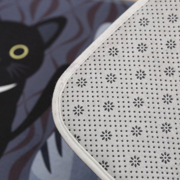 Super Cute Cat Anti Slip Floor Mat