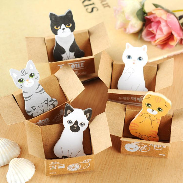Cat Scrap Booking Sticky Post It Notes