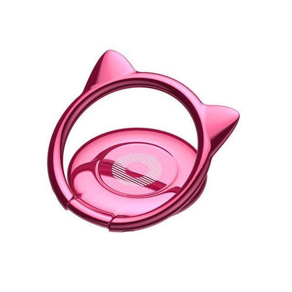 Magnetic Cat Ear Ring Holder & Stand For Smart Phones