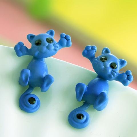 Cuddly Cat Earrings