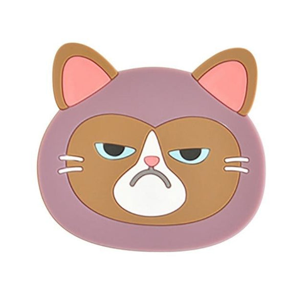 Cute Cat Silicone Coasters for Cups