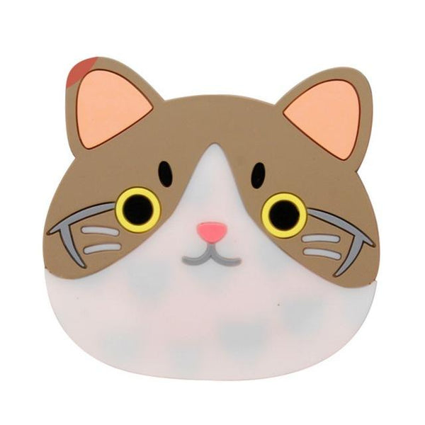 Cute Cat Silicone Coasters for Cups