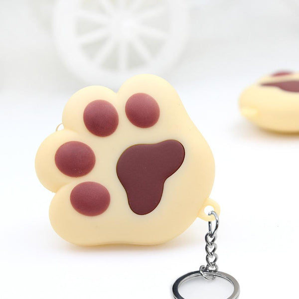Cute Cat Paw LED Keychain with Sound