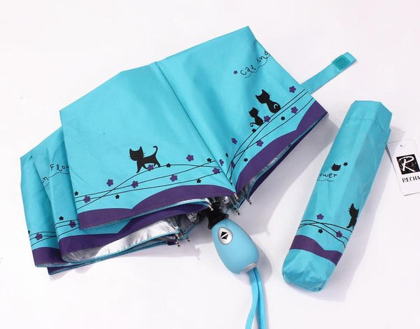Cat Print Umbrella