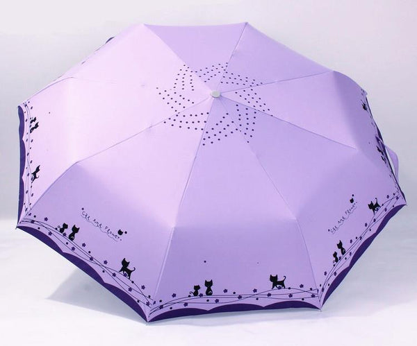 Cat Print Umbrella