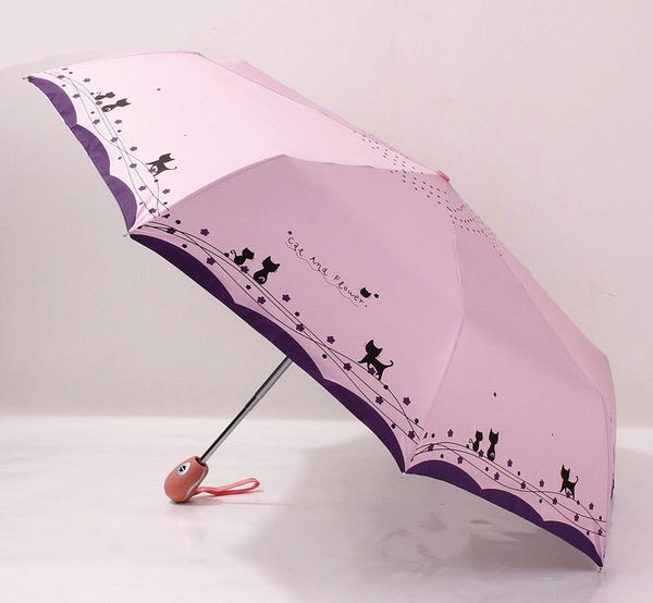 Cat Print Umbrella