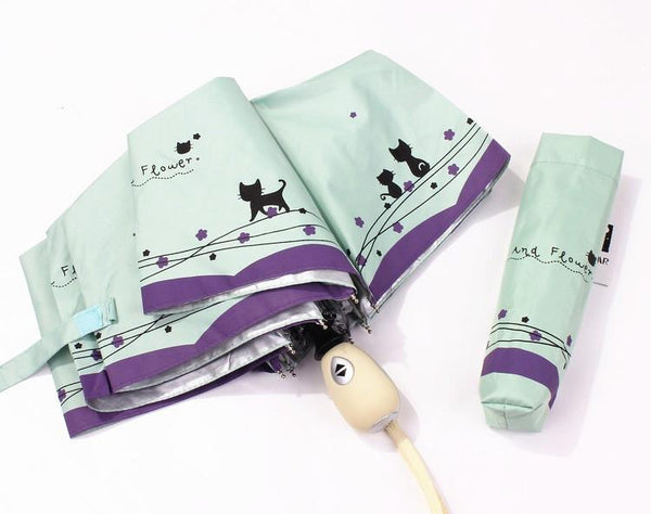 Cat Print Umbrella