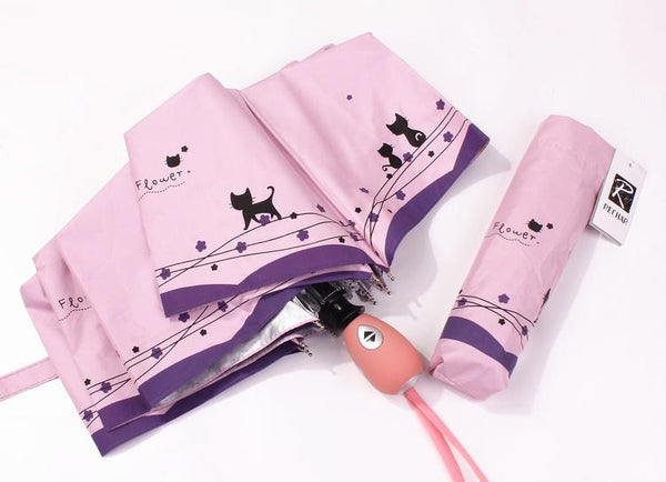 Cat Print Umbrella
