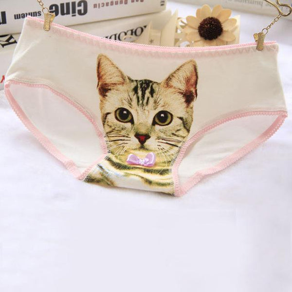 3D Cotton Cat Underwear