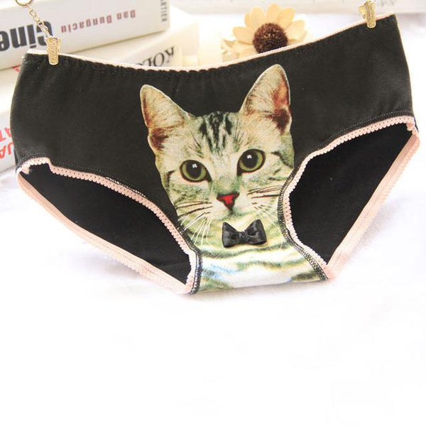 3D Cotton Cat Underwear