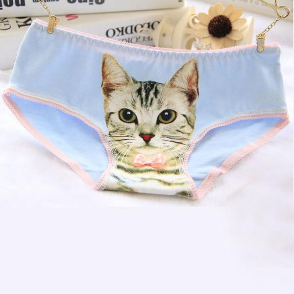 3D Cotton Cat Underwear