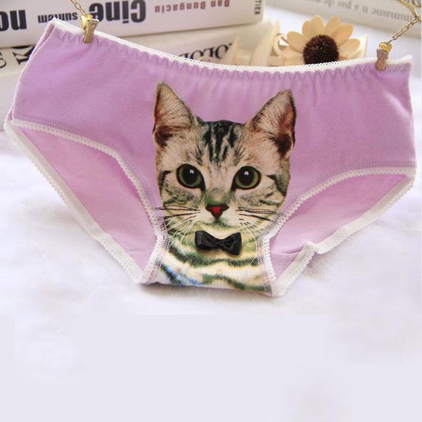 3D Cotton Cat Underwear