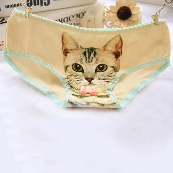 3D Cotton Cat Underwear