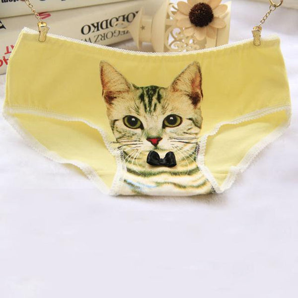 3D Cotton Cat Underwear