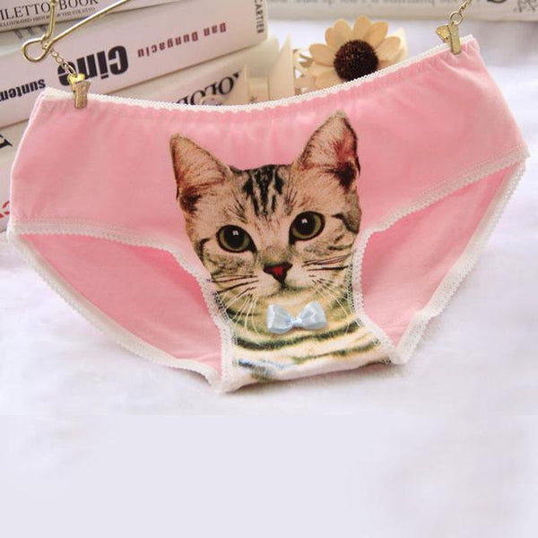 3D Cotton Cat Underwear